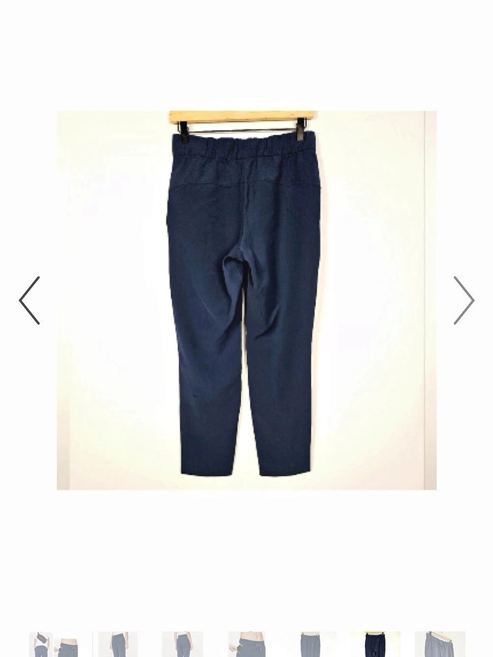 NWOT Lululemon On The Fly Pants Navy Blur Sz 10 M/L - Picture 7 of 12